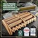 HELDSON® Fußmassageroller Holz - FSC®100% - Fußmassagegerät - Massage Roller für Fußmassage - Foot Massager - Fussmassageroller - Fussmassagegerät - Massagegerät für Füße - Fersensporn