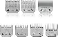 Vista 5 de Juego de cuchillas de cerámica de repuesto desmontables profesionales, compatible con oster Classic 76/Star-Teq/Power-Teq y A*dis AGC, BDC, BGC, MBG