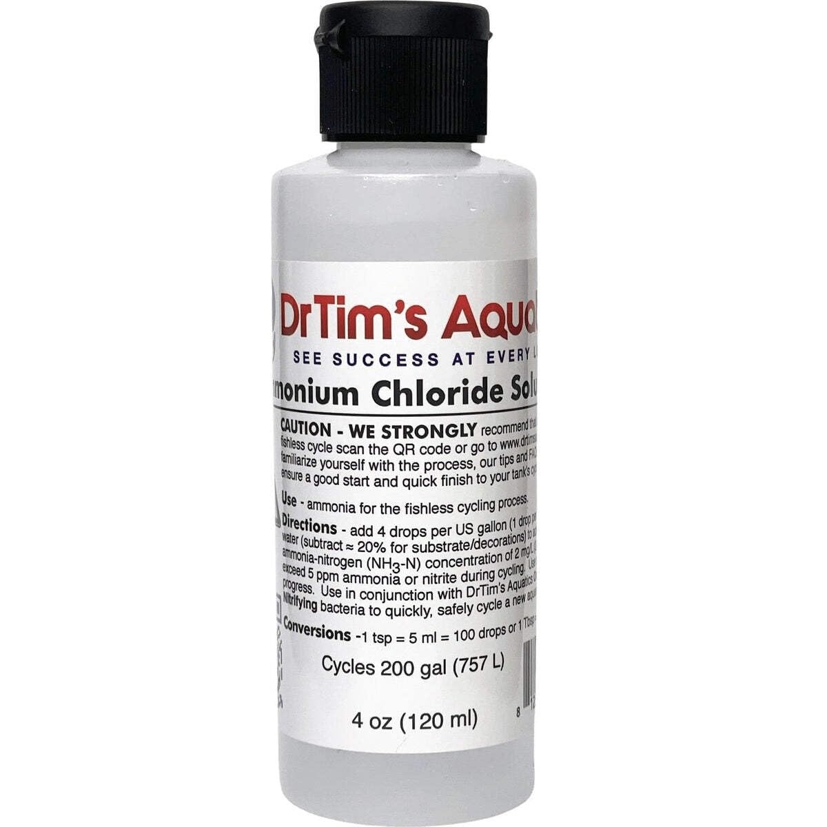 Dr. Tim S 022181 Ammonium Chloride Aquarium Treatment