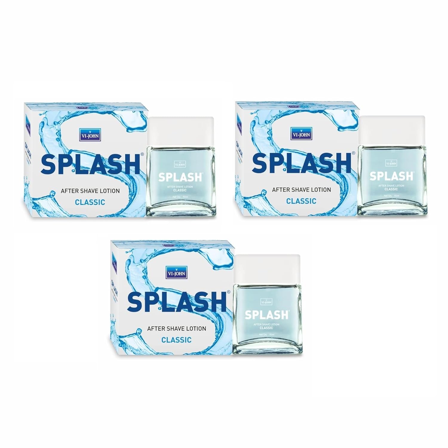 After Shave Lotion Splash Set of 3