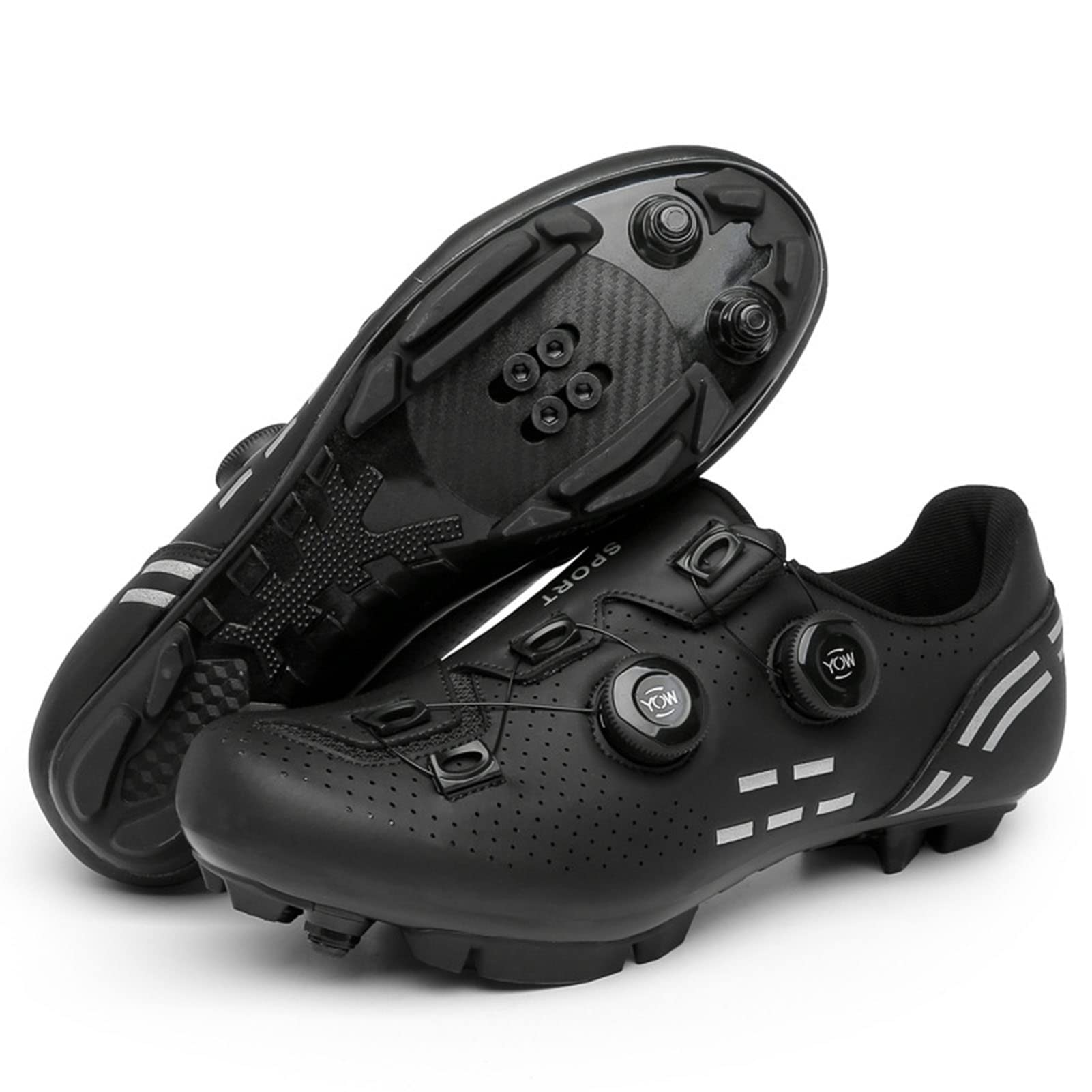 Hixingo Herren Fahrradschuhe Damen MTB Radsportschu Produktbild-Vorschau 2