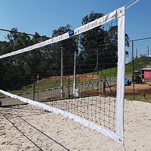 Kit Beach Tennis - Rede Oficial 4 Faixas + Fita de Marcação