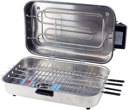 Ultra Lüks Standart Boy Boru Rezistanslı Elektrikli Izgara Barbekü Mangal Piknik Aletleri, 259662145