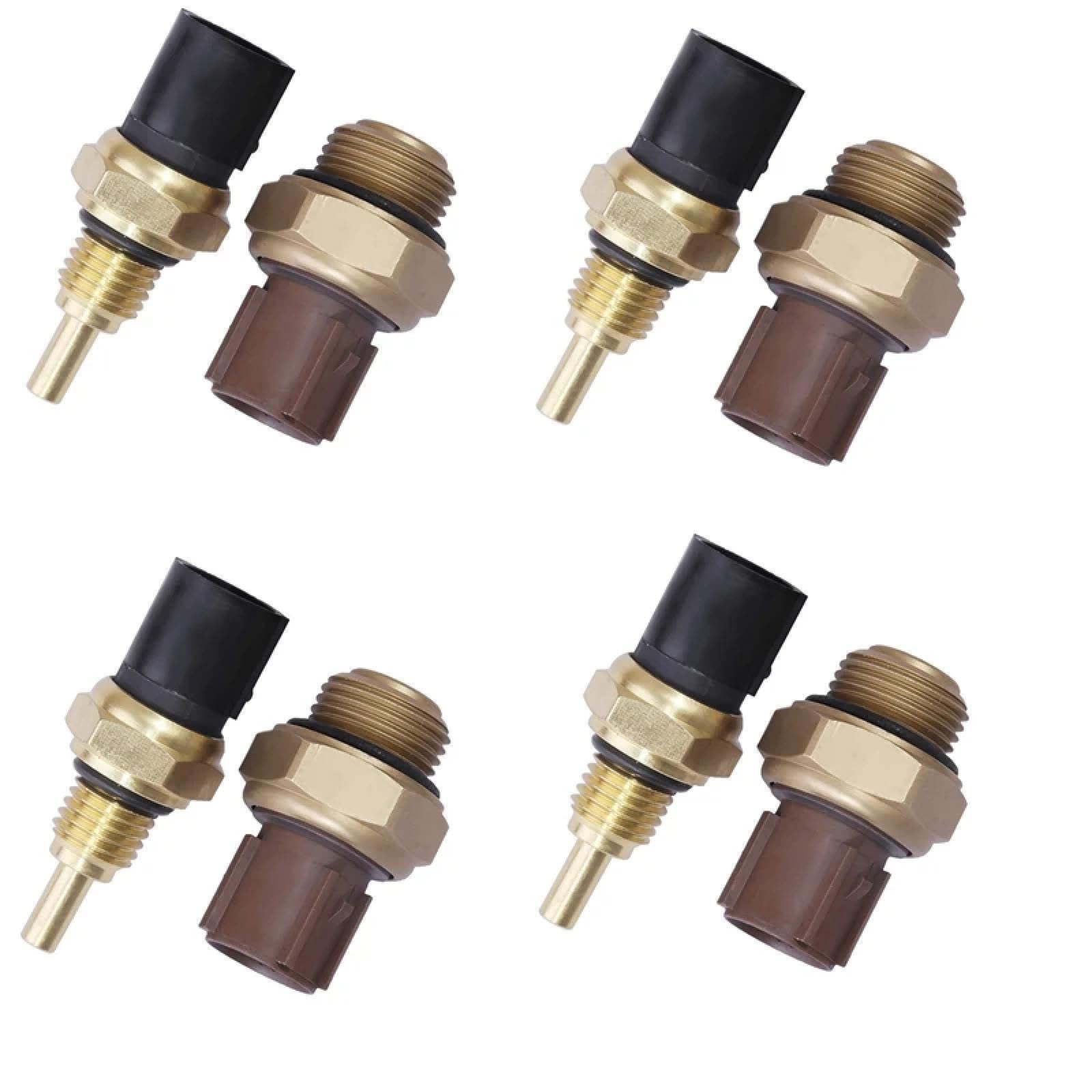 8 Piezas de Interruptor Sensor de Temperatura del refrigerante del automóvil para CR-V, Civic e Isuzu