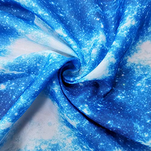 Riyidecor Star Galaxy Planet Shower Curtain Nebula Night Starry Sky Universe Space Fantasy Fabric Waterproof Home Bathtub Decor 12 Pack Plastic Hook 72X72 Inch Ry-Kkcq #TOP2