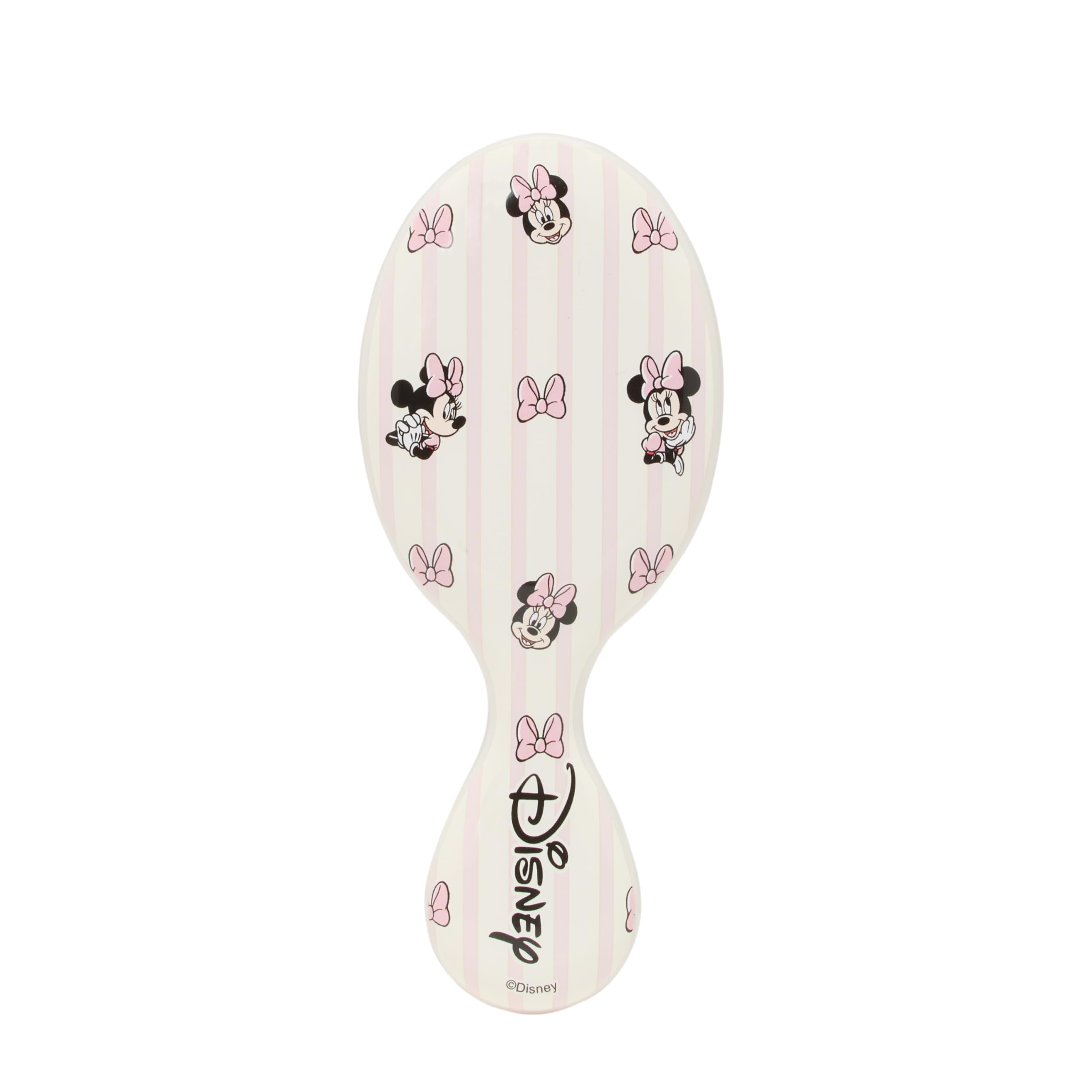 Wet Brush Mini Detangler Hair Brush, Minnie (Hello Disney) - Detangling Travel Hair Brush - Ultra-Soft IntelliFlex Bristles Glide Through Tangles with Ease - Pain-Free - All Hair Types