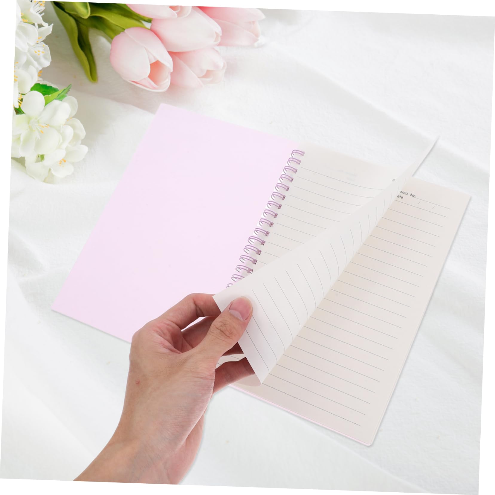 STOBOK Spiral Notizbuch A5 Kariert mit 80 Seiten Spiralbindung und Stabilem Umschlag 5 Stück-pack für Schule und Notizen