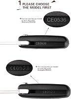 ENERGY 01 Autókulcs Ház Citroen C2-C8 és Peugeot 207-5008 Modellekhez - 3 Gombos Távirányító Tok - Kompatibilis Fiat Ulysse Járművekkel 5