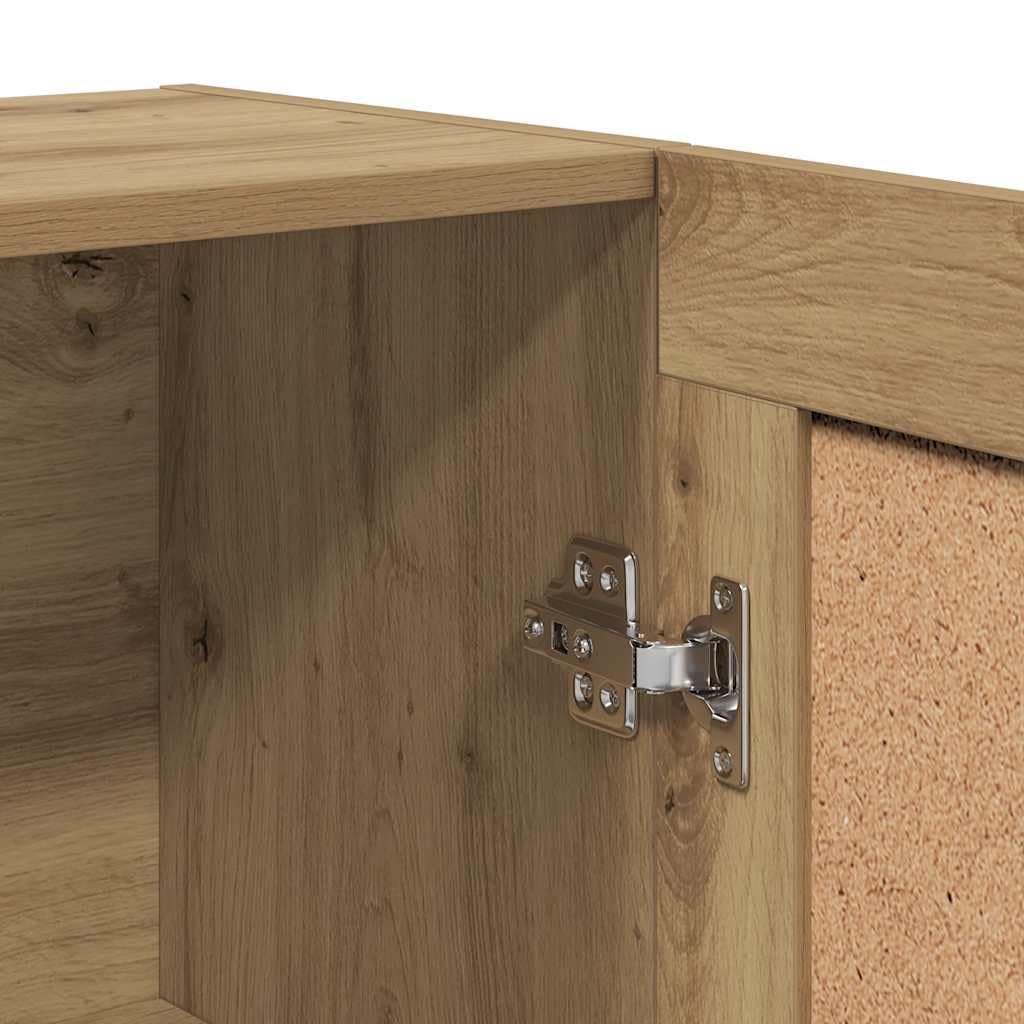 vidaXL Libreria Rovere Artigianale 82,5x30,5x115 cm in Truciolato