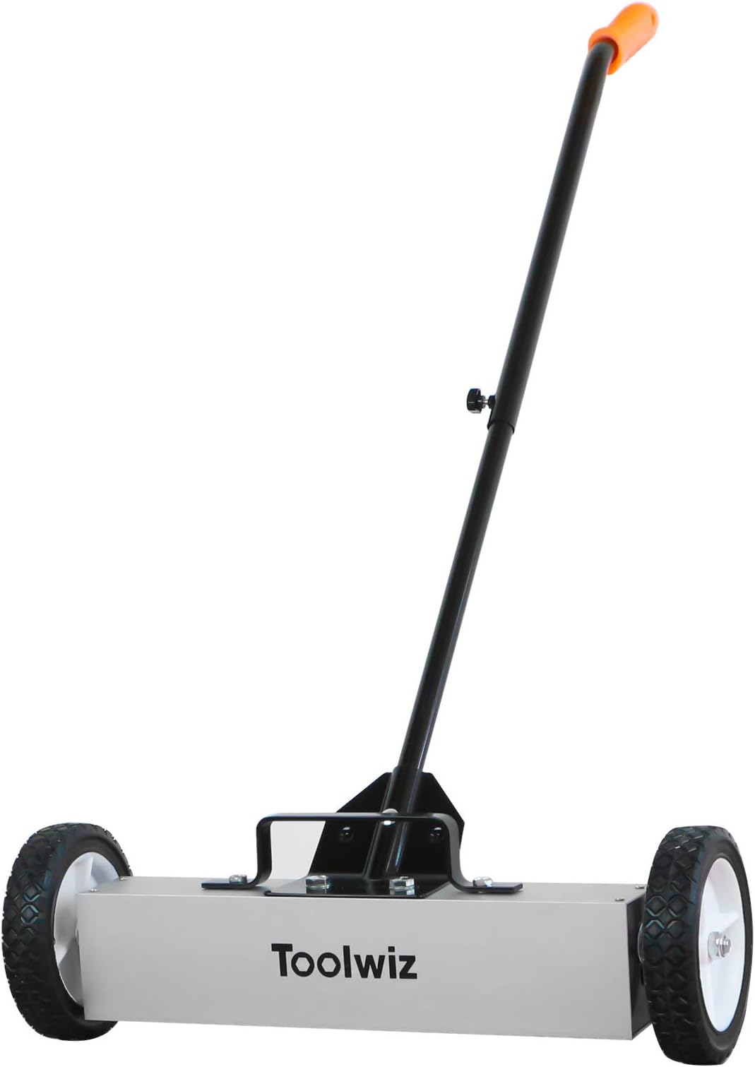 Toolwiz 18 Inches 26 Lbs Magnetic Sweeper Magnetic Pickup Tool with Wheels Te...