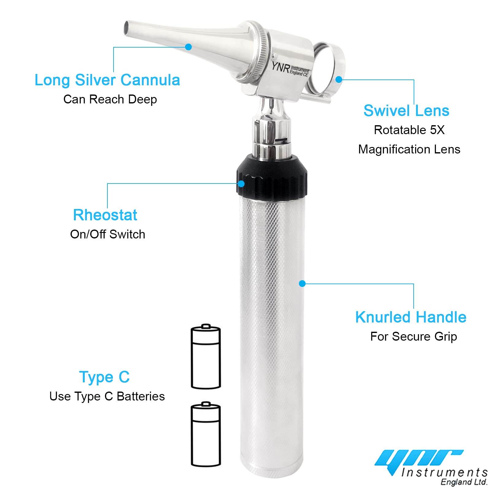YNR Magniscope vétérinaire opérationnel otoscope speculum ensemble de spéculum vétérinaire diagnostic vétérinaire CE