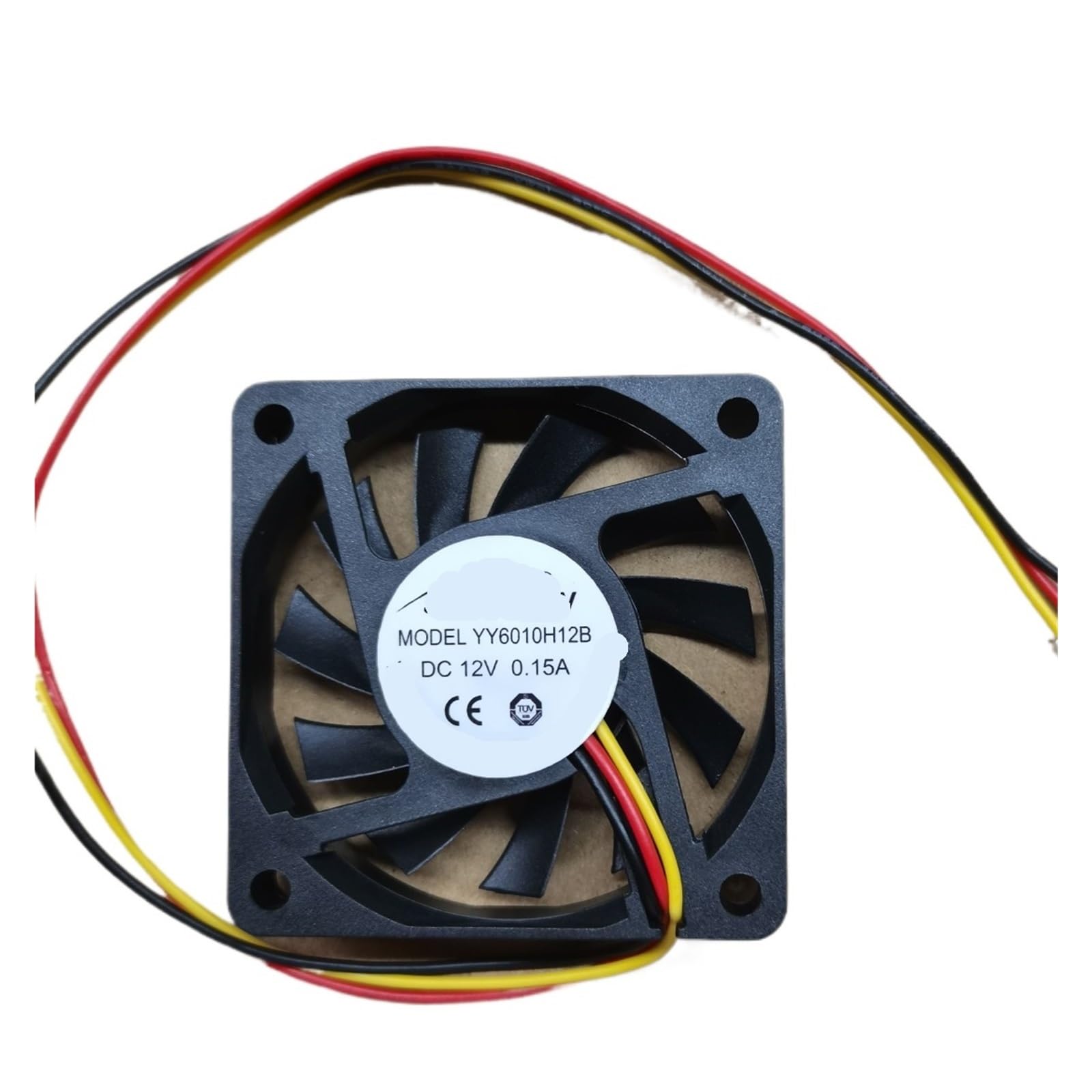 Ventilador de refrigeración 12 V CC YY6010H12B 60x60x10 mm para servidor