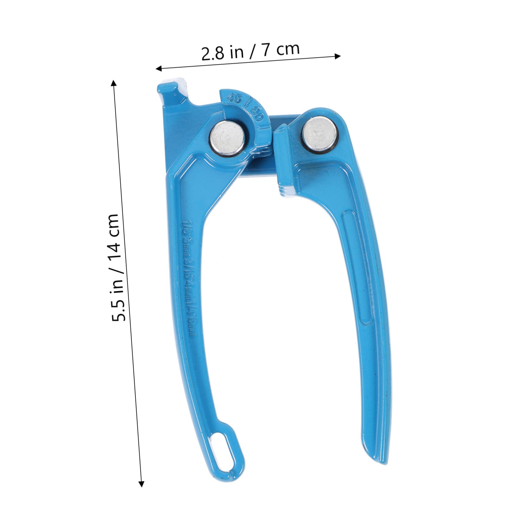 HOLIDYOYO Metal Bender Tool Conduit Bender Carbon Steel Bending Machine Lightweight Portable