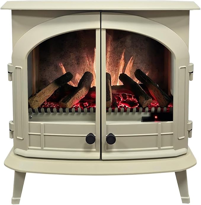 Chimenea Eléctrica Freestanding Modern Ember 26 Pulgadas 1500W miniatura 9