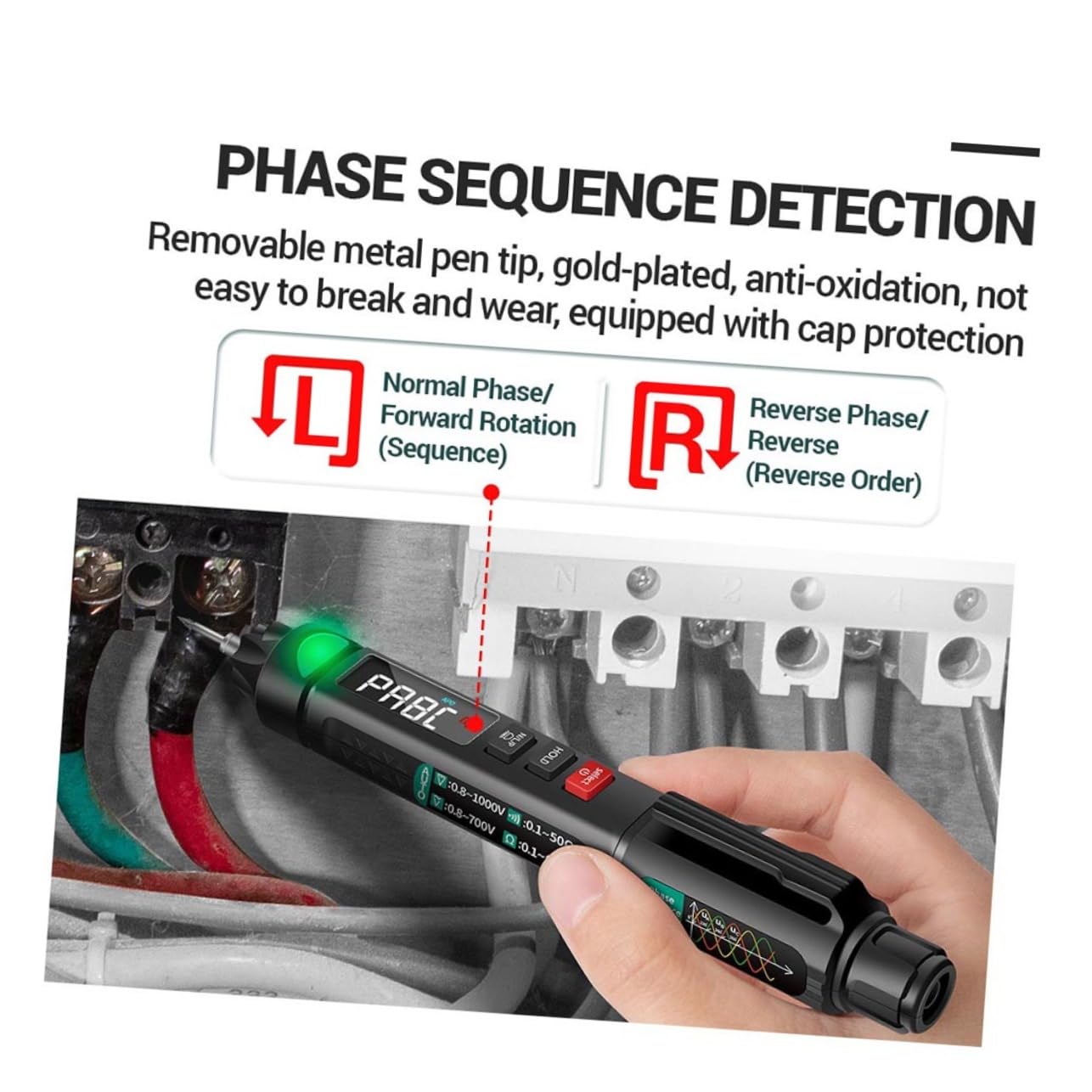 Smart Digital Multimeter Auto Power Off Non-Contact Voltage Tester Multi Testers Kit