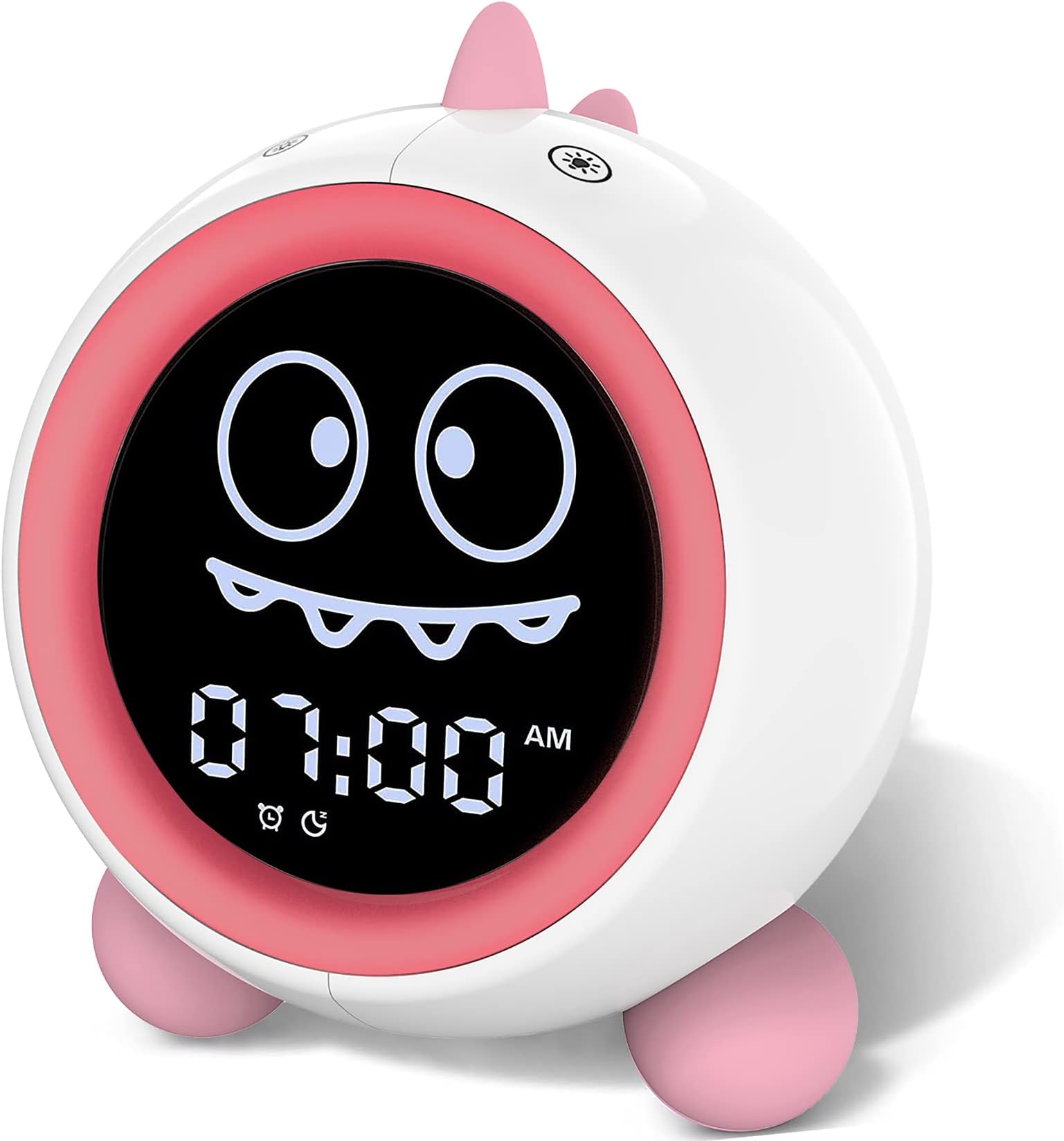 LittleHippo Mella Ready to Rise Children's Trainer, Alarm Clock, Night