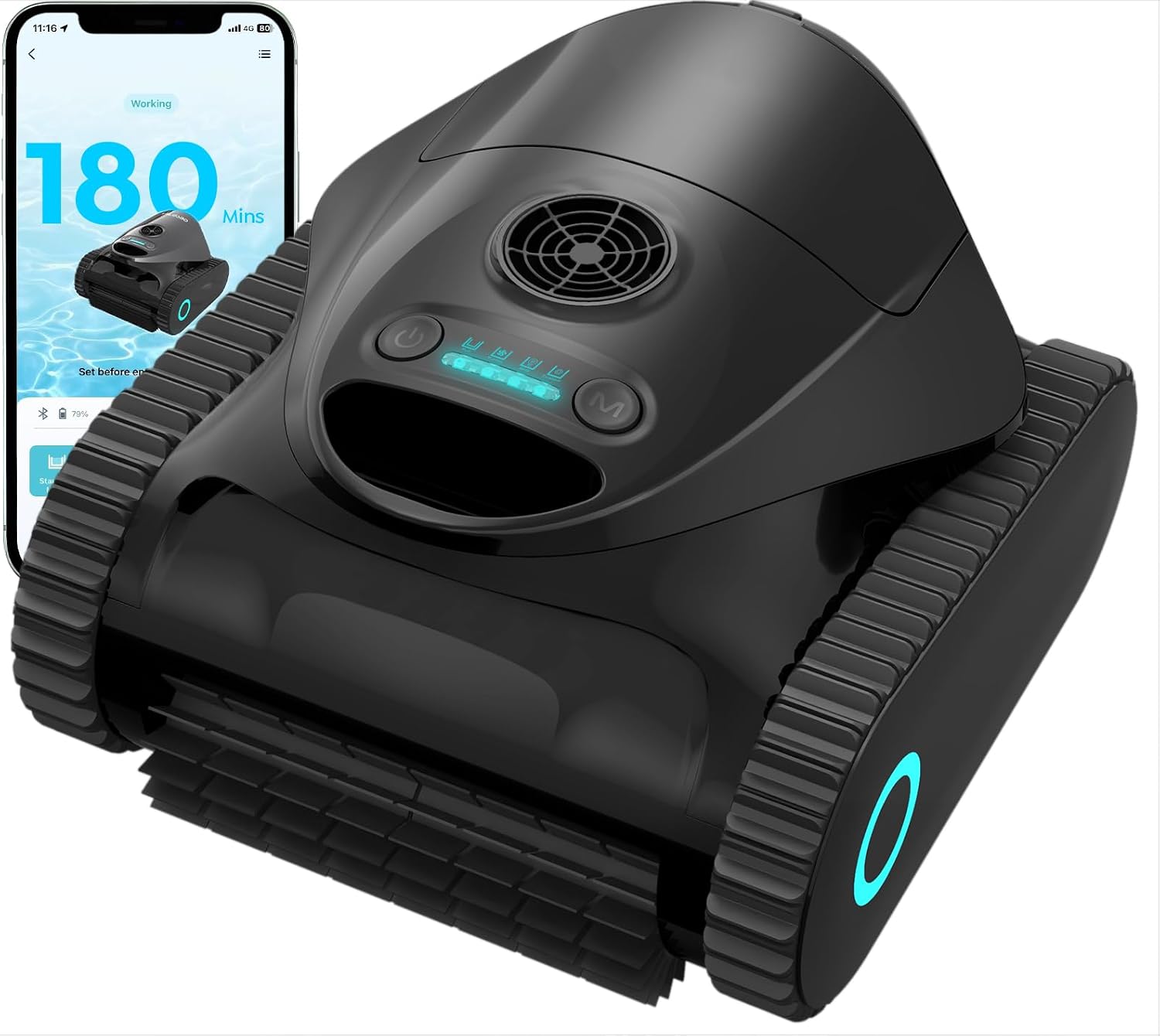BRINBO 2026 C1 Robot Piscina, autonomia 180 min