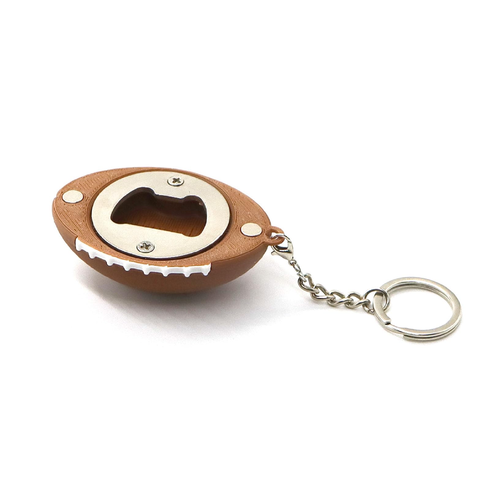 Xjdzineq Unique Ball Shape Bottle Opener Fridge Decors Drink Tool for Football Enthusiasts Keychains Bottle