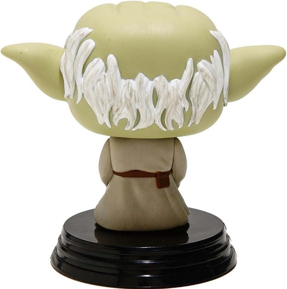 Funko Pop! Star Wars: Dagobah Yoda Vinyl Bobble-Head Figure (Includes Compatible Pop Box Protector Case)