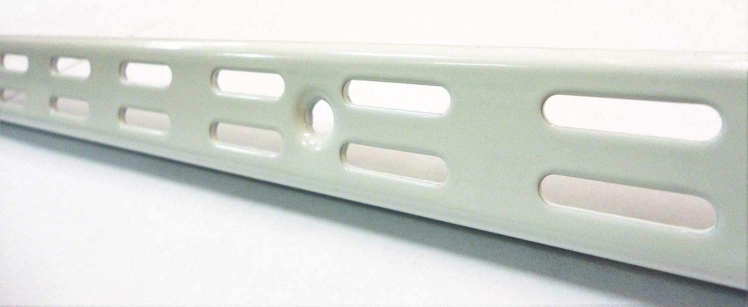 Pack of 10 Twin Double Slot Shelving Wall Mounted Uprights Size 1000mm