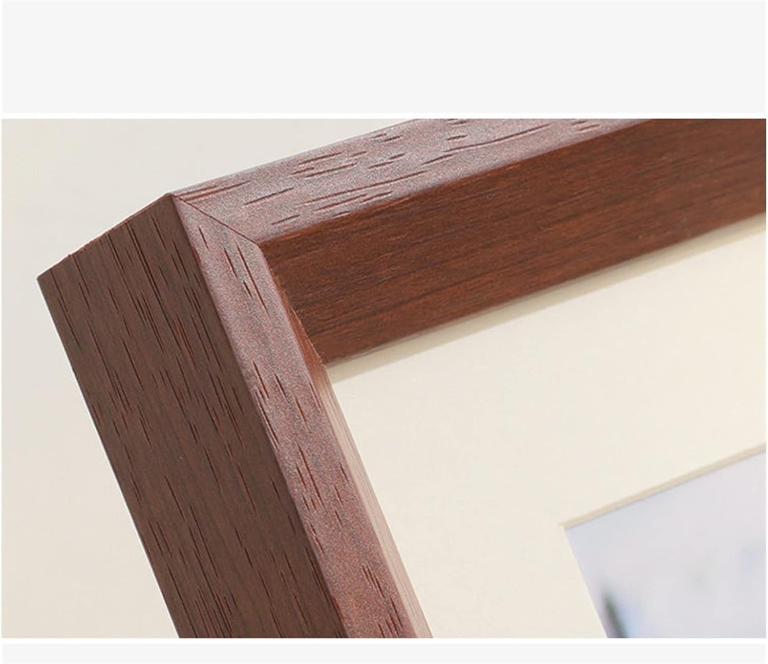 Photo Frame Creative Baby Frame 1 Inch Photos Mini Frame Wood Photo Frame 6 Inch Picture Frame for Wall(C- 1 Inch Photo)