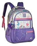 Mochila Rebecca Bonbon Holo Shine Holográfica 17,5 Clio Lilas