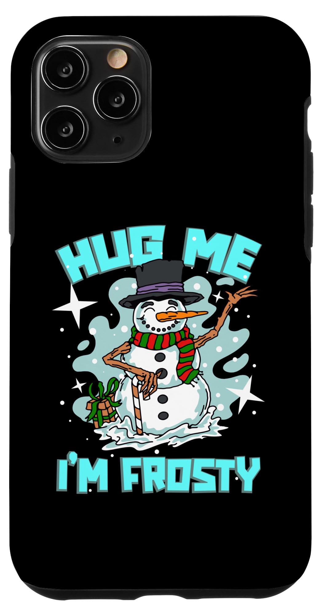 iPhone 11 Pro Warm Embrace - Hug Me, I'm Frosty Winter Case