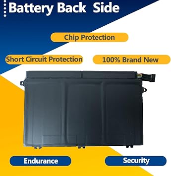 L17M3P51 L17C3P51 Laptop Battery Replacement for Lenovo ThinkPad E15 E14 Gen 1 2019 E595 E590 E585 E580 E495 E490 E485 E480 E41-55 E41-50 Series L17L3P51 01AV448 SB10K97609