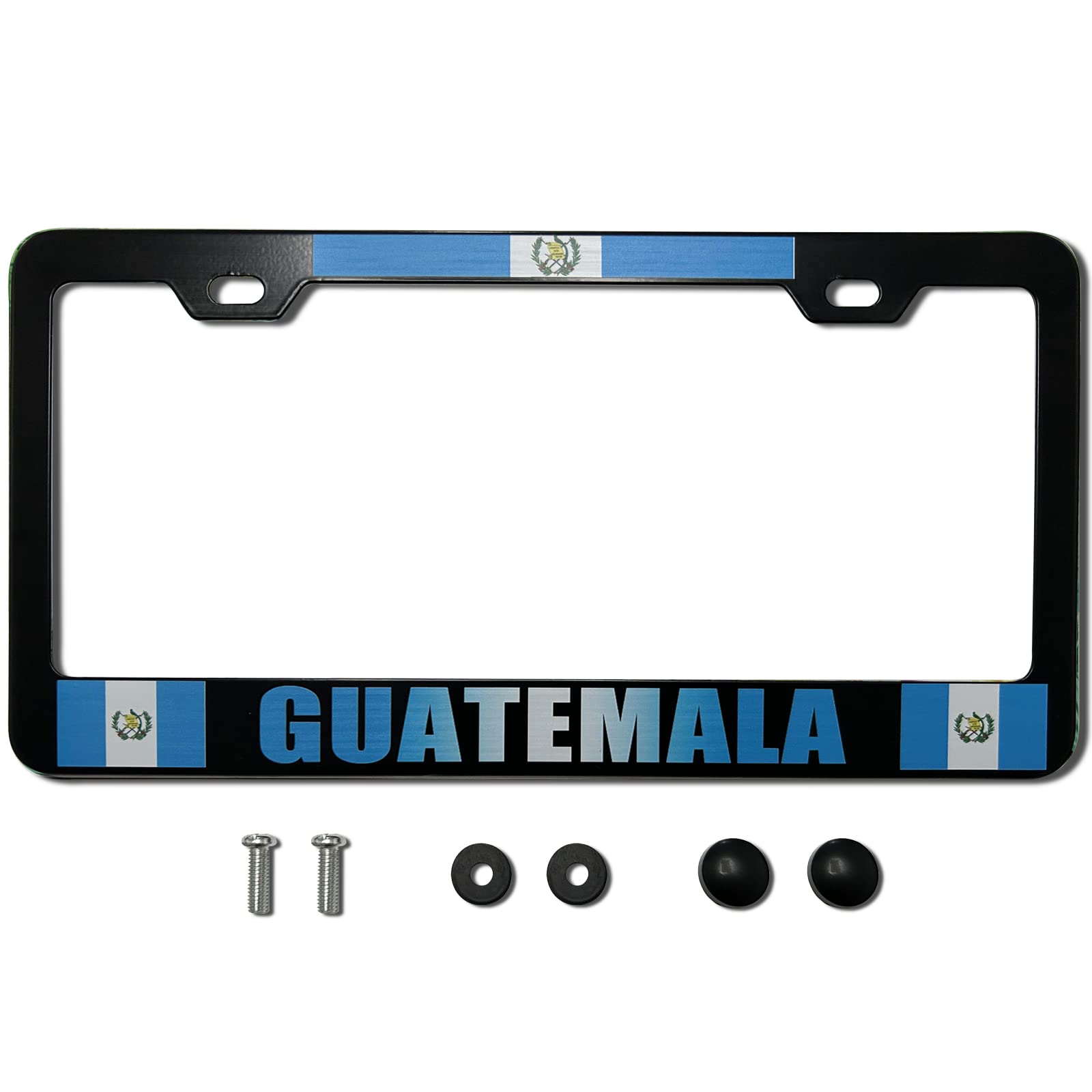 Amazon.com: XHuiZio Guatemala Flag License Plate Frame for Women