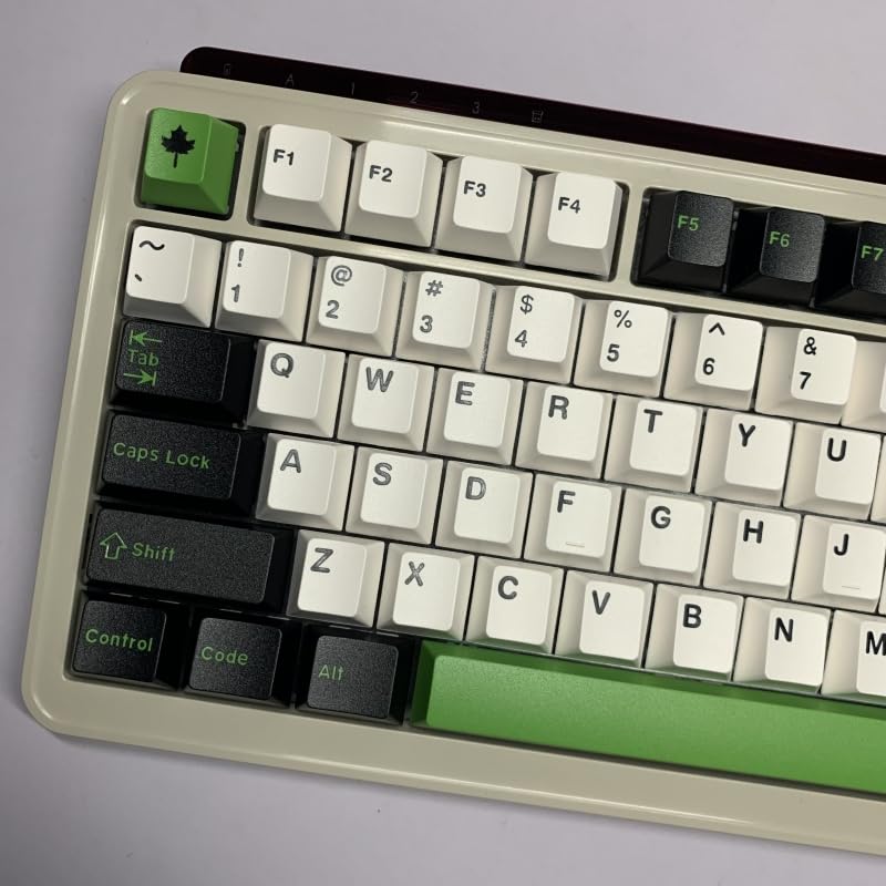 Image of Panda Style Keycaps, 172 Keys Cherry Profile, Double Shot Keycaps Set, Custom Key caps for MX Switches Mechanical Keyboard(Panda)