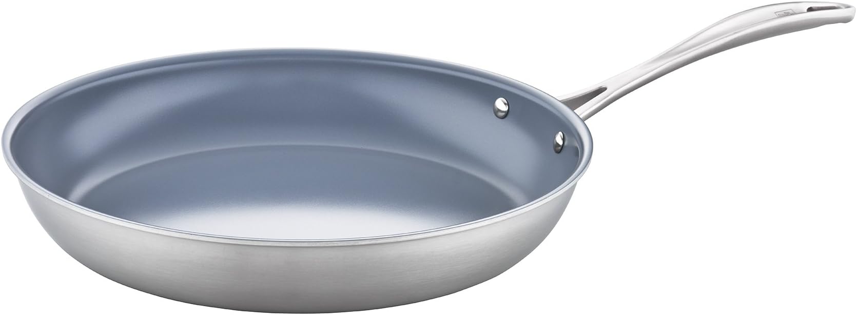 ZWILLING Spirit Non-Stick Fry Pan, 12-Inch Ceramic Fry Pan, Stainless Steel