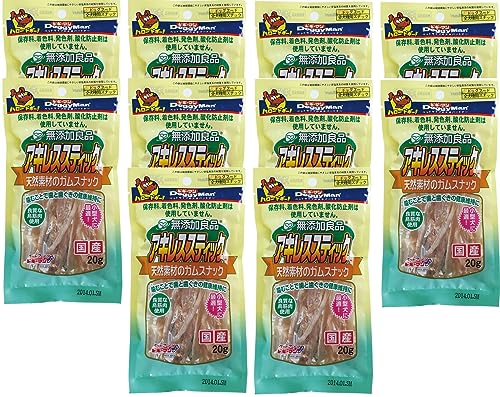 ドギーマン 犬用おやつ 無添加良品 アキレススティック 20g 【×10袋】のサムネイル