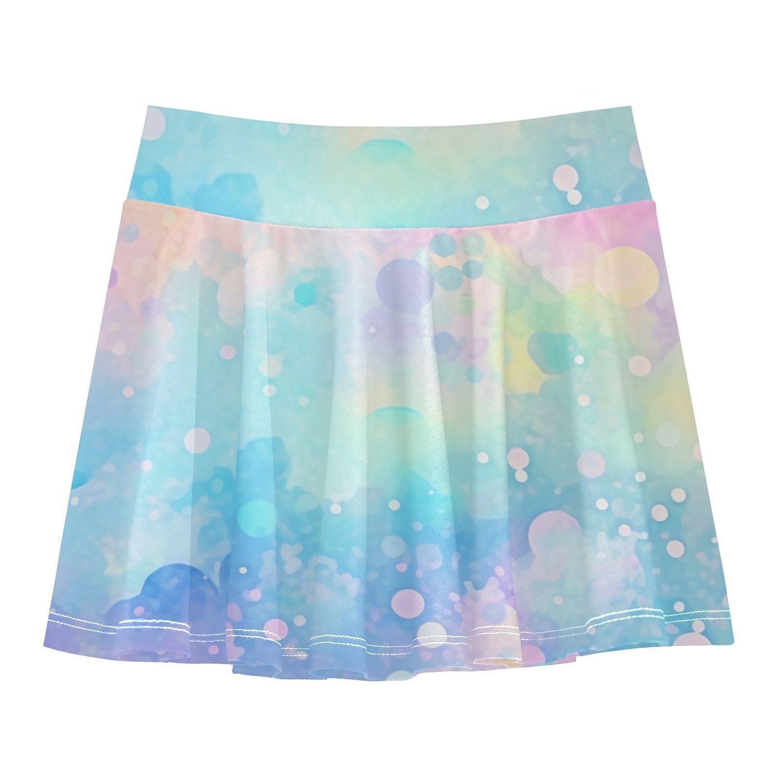 UMIRIKO Tie Dye Girls Skorts Golf Skirt Active Tennis Skort Athletic Skirt 9-10Y 21342087