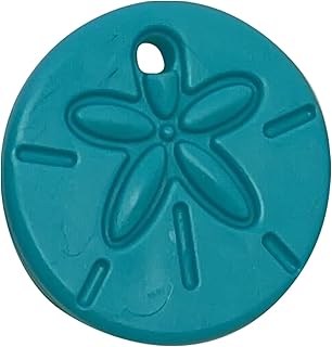 TalkTools Sensory Chew Necklace - Sand Dollar Shaped Teething and Biting Chewelry, Helps Reduce Anxiety for Kids and Adults with ADHD and Autism. Chewing Pendant for Boys and Girls