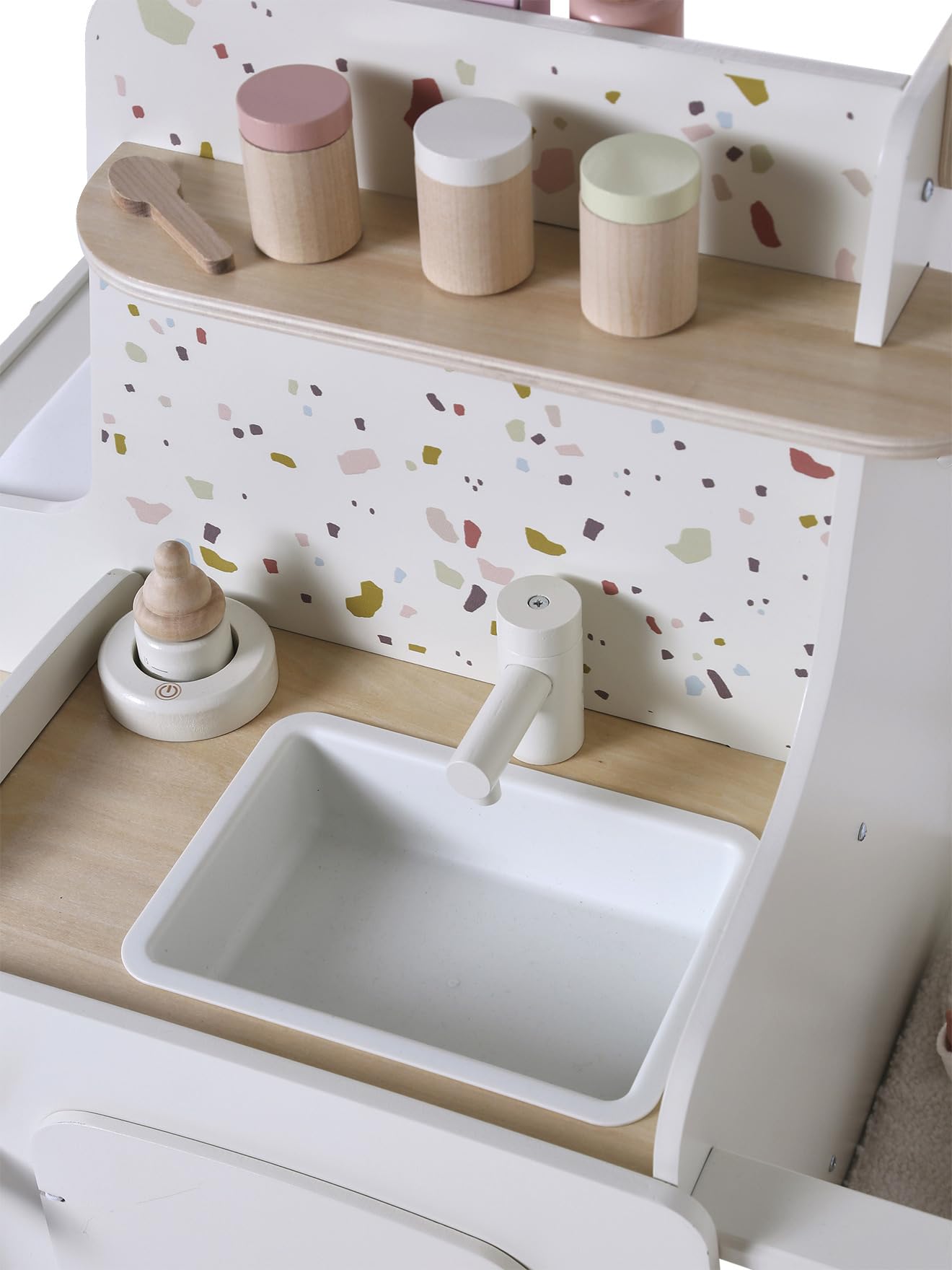 VERTBAUDET Nurserie poupon en bois FSC® blanc TU