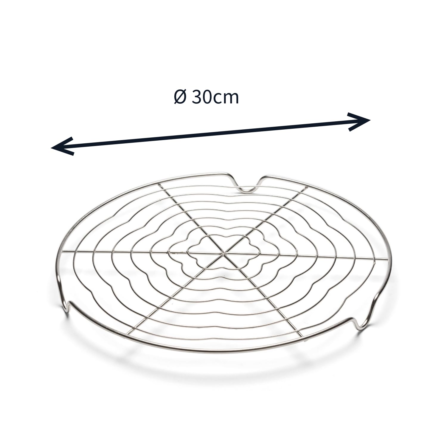 Patisse Stainless Steel 18/8 Cake Grid, 11 3/4-Inch Diameter, Chrome 3