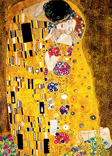 Eurographics 6000-4365 Gustav Klimt - The Kiss Puzzle, Mehrfarbig, 1000 – Bild 3