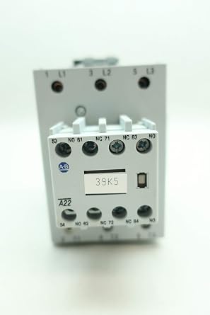 Allen Bradley 100-c60dj10 Ac Contactor 24v-dc 90a Amp 40hp Ser B D652309