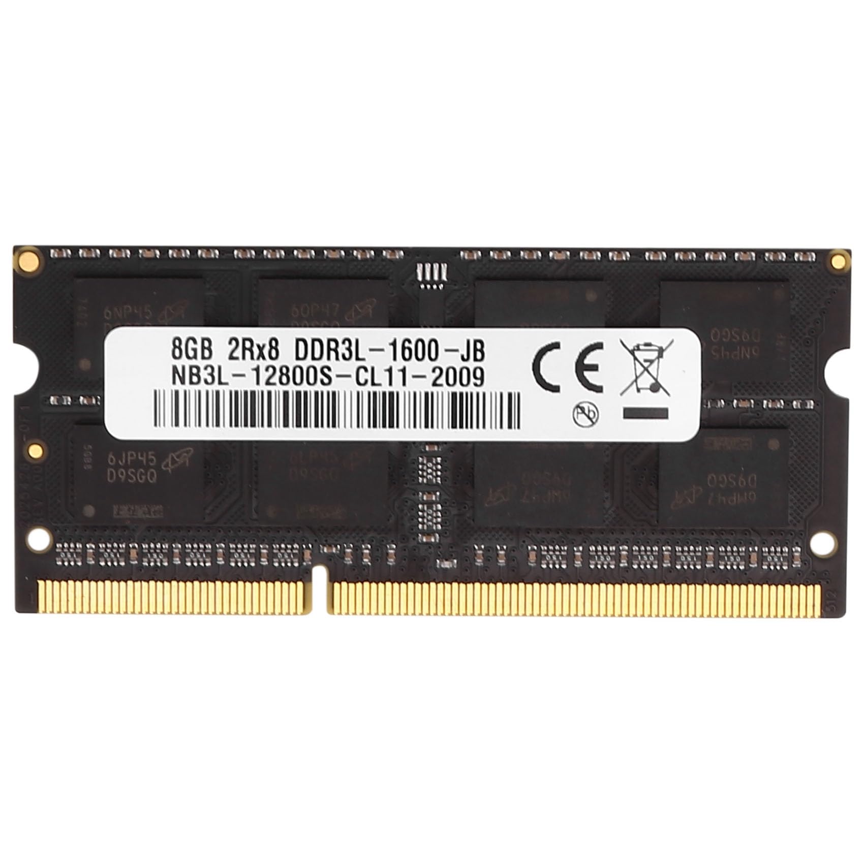 DDR3 8GB Laptop Ram Memory 1600Mhz PC3-12800 1.35V 204 Pins SODIMM Support Dual Channel for AMD Laptop Memory