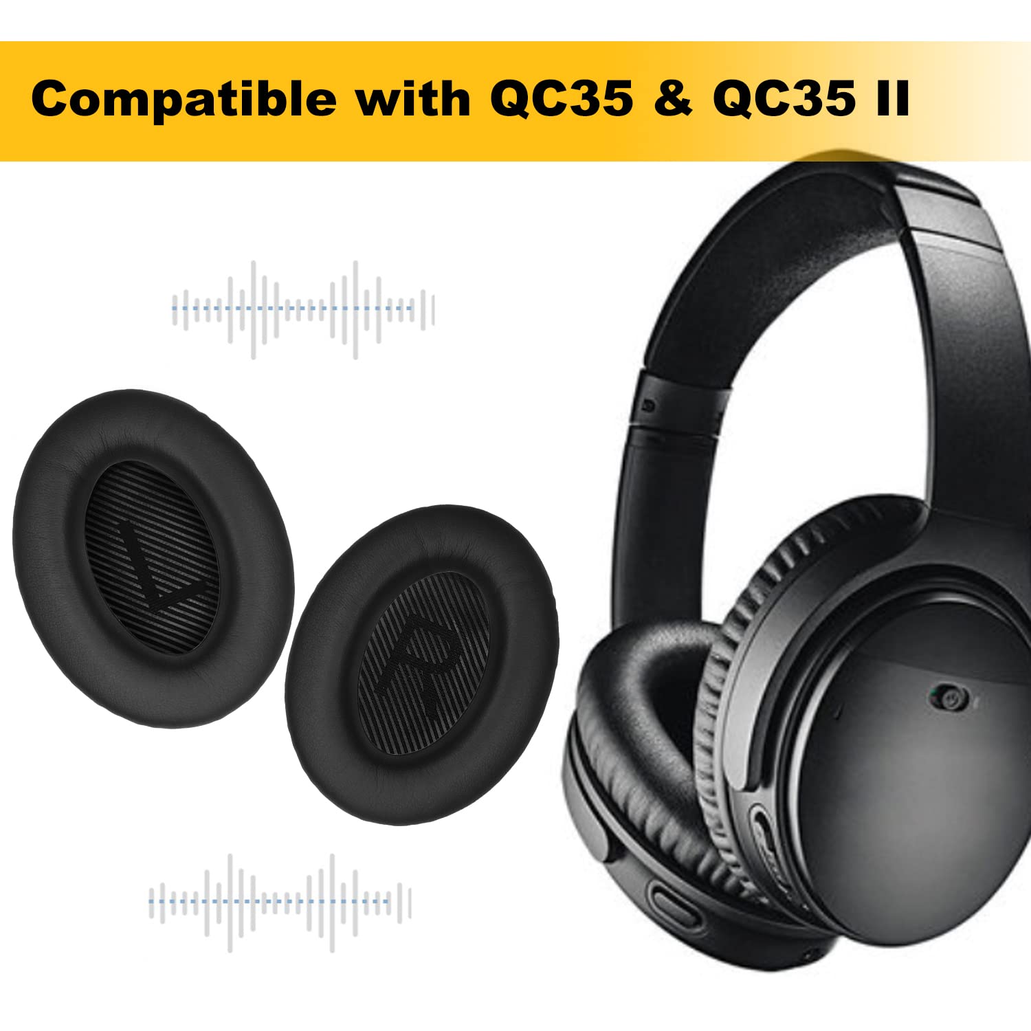 Amazon | プロフェッショナル 交換用イヤーパッド Bose QuietComfort