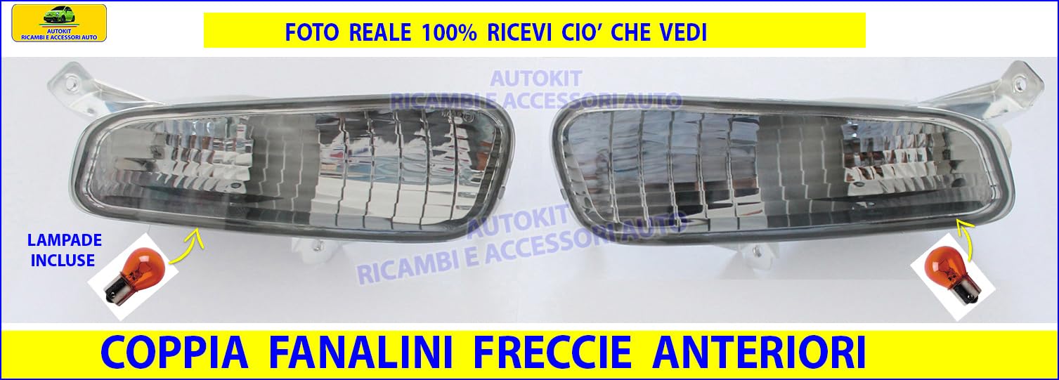 Generico FANALINI FRECCIA COPPIA ANTERIORE DESTRO - SINISTRO DX SX Specifici COMPATIBILI CON PUNTO EVO dal 2009 in poi - 48380-48390