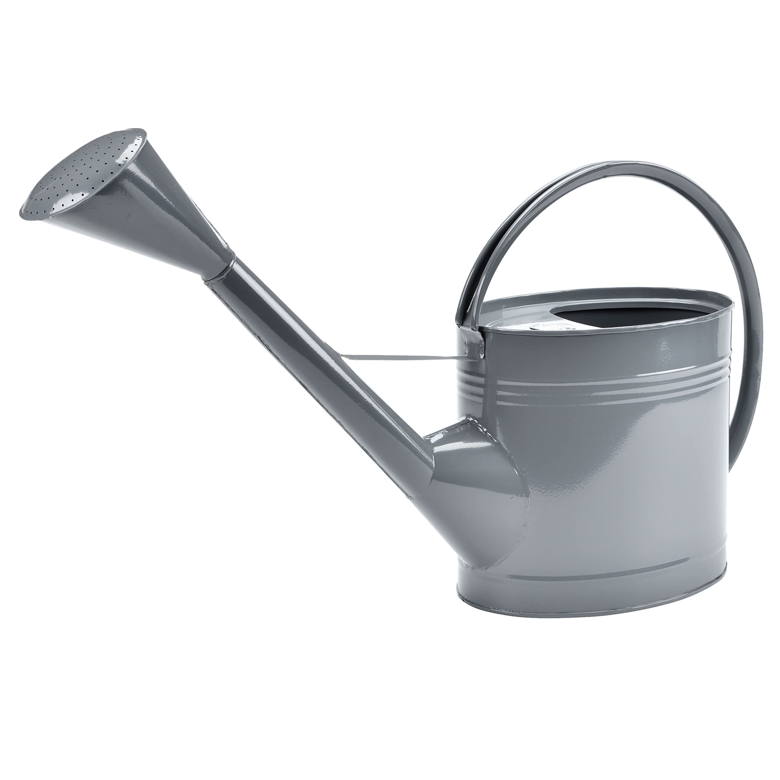 Burgon & Ball Slate Grey Waterfall Watering Can, 9 Litre Capacity,