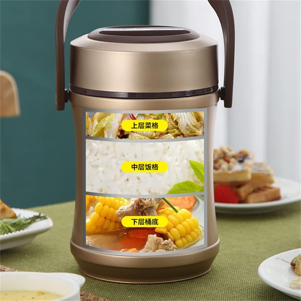 Thickened Stainless Steel Insulated Lifting Pot, Lunch Box, And