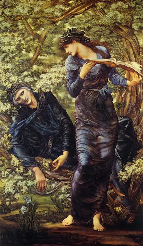 Affiches et Gravures Toile Merlin Burne Jones Salon 60x90