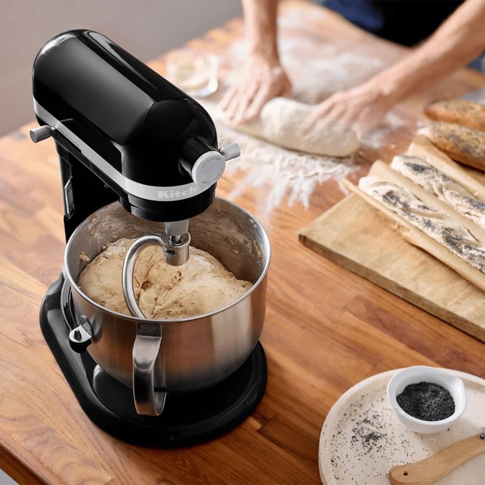KitchenAid Artisan mikser stojący z miską wysuwaną, czarny onyks, 6,6 l