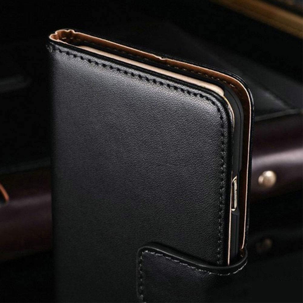 KJYF For Doro 8100 Wallet Case + Tempered Glass Screen Protector, Flip