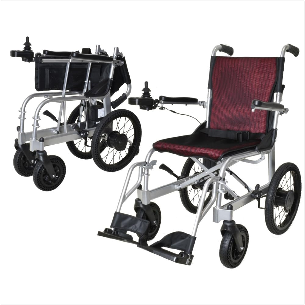 Amazon | 折りたたみ電動車椅子 超軽量約13.4kg 軽量 SKIP WALKER Neo 