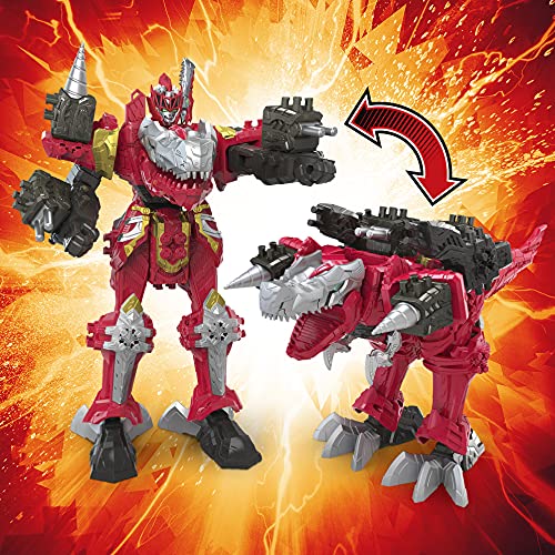 Power Rangers Dino Fury T-Rex Champion Zord For Kids Ages 4 And Up Morphing Dino Robot Zord With Zord Link Mix-And-Match Custom Build System #TOP6