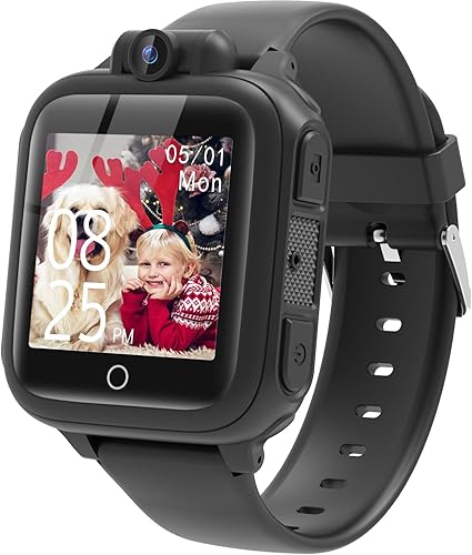 Smart Watch for Kids Games Toy for Kids Age 3-9 Smartwatch 14 Games Camera Video Music Alarm Calculator Birthday for Boys Learning Toys for 3 4 5 6