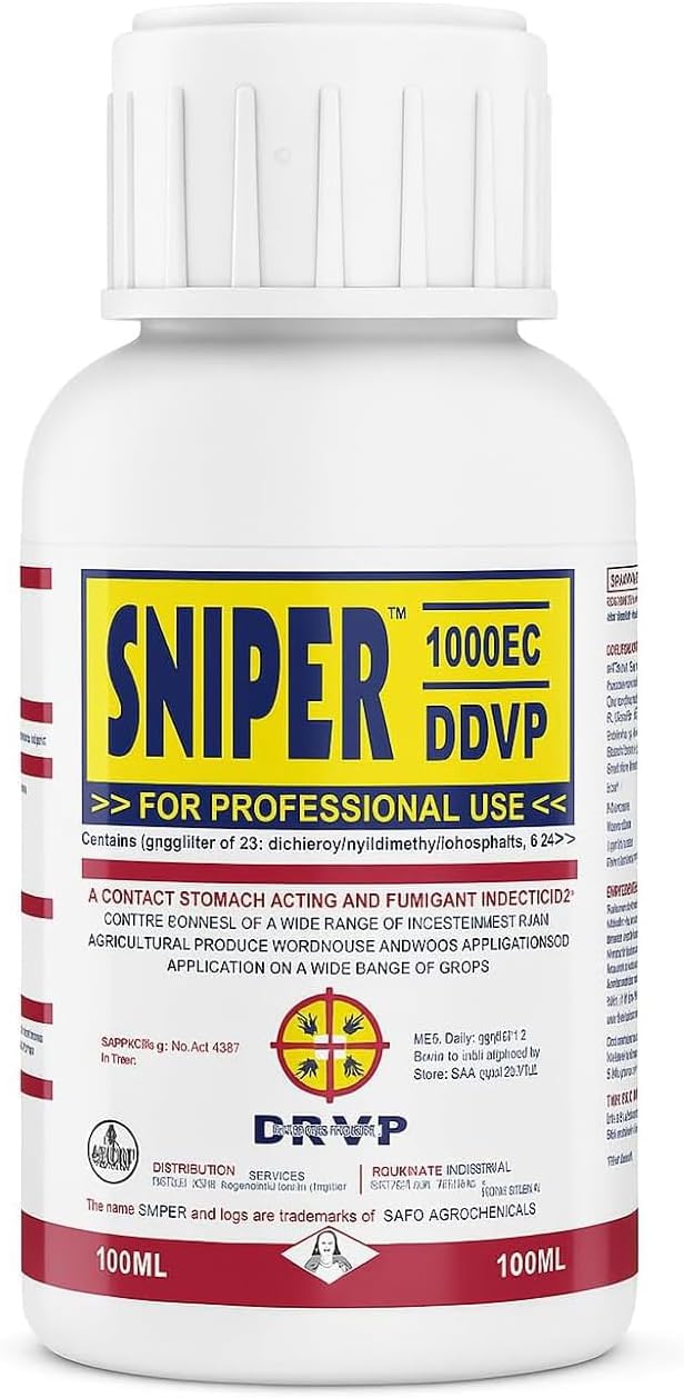 Sniper Roach Killer — Fast‑Acting Indoor & Outdoor Insect Spray — Effective vs Roaches, Flies, Spiders & Ants — 100 mL Bottle (3)